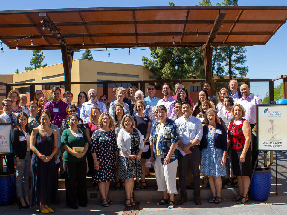 Photo of CORE grantees in 2019