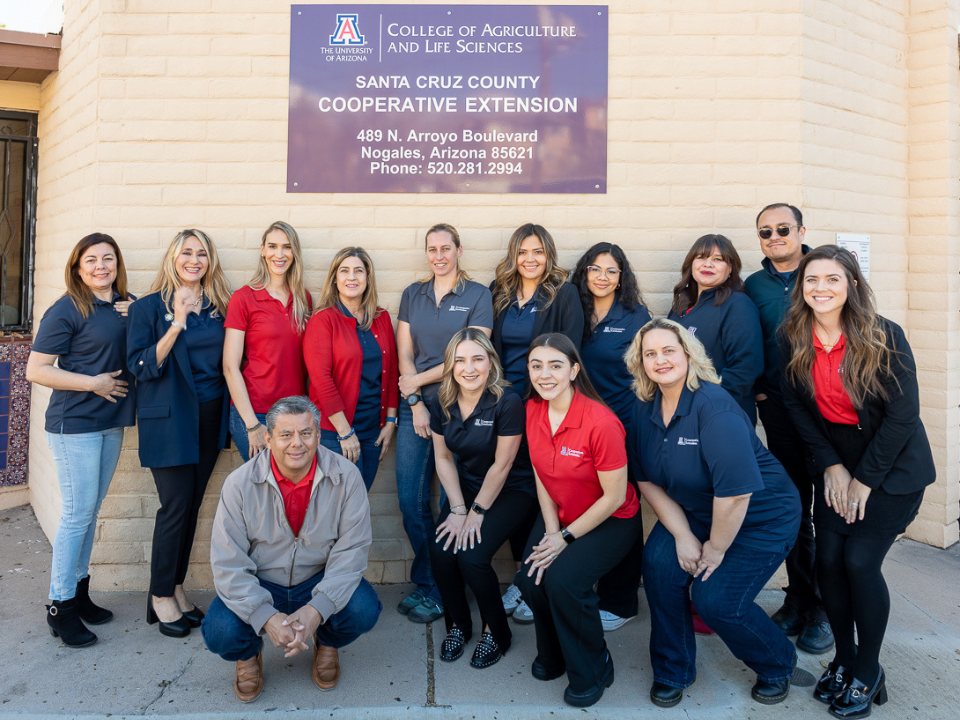 Participants of the UA Santa Cruz Cooperative Extension program
