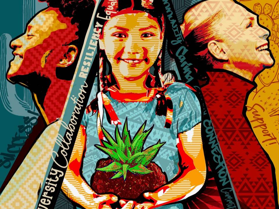 Community Foundation Campus mural.