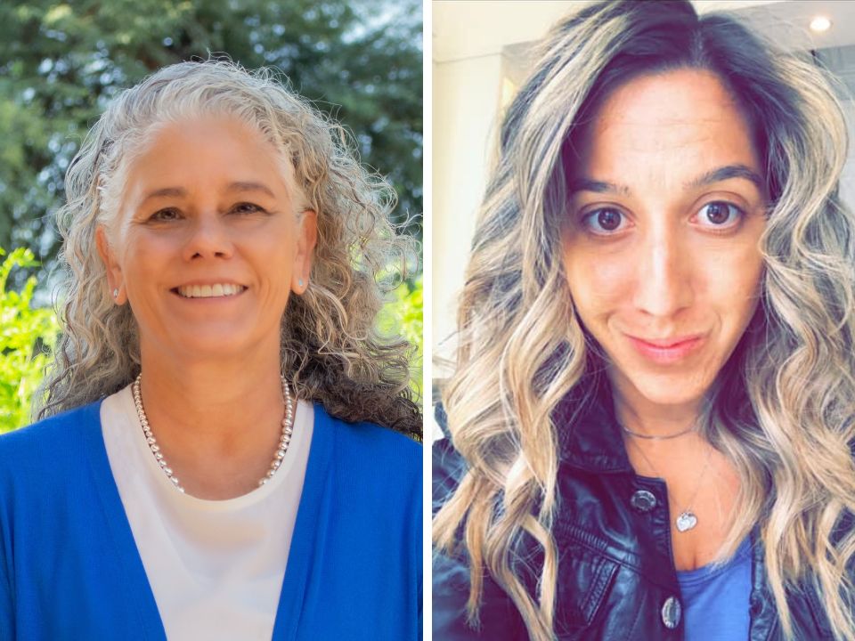 Photo of the two 2023 diane lynn anderson memorial award recipients