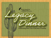 African American Legacy Fund's Legacy Dinner