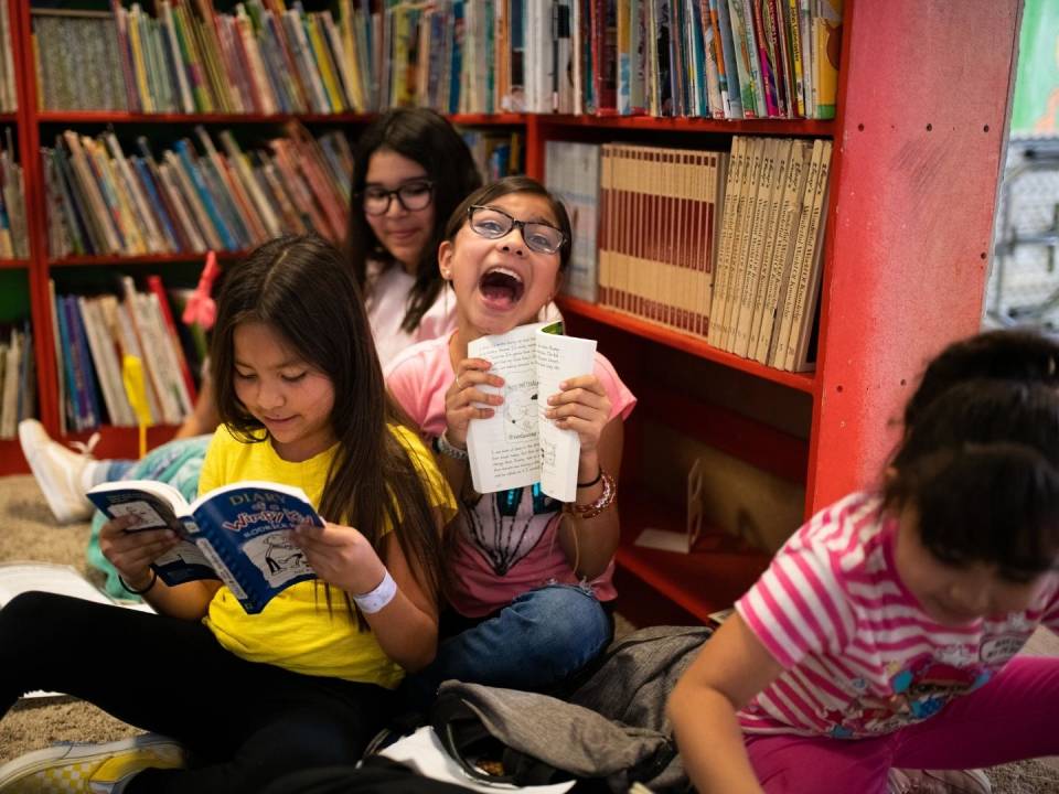 CFSA Grantee Picture - Smiling with Books