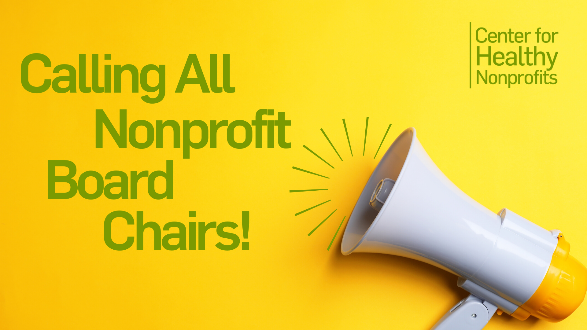 Calling all Nonprofit Board Chairs! Community Foundation for Southern Arizona