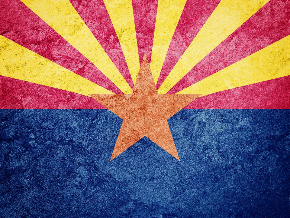 Arizona Flag for Join Arizona Together Event